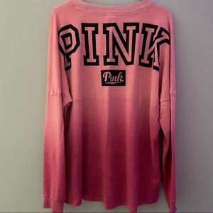 pink long sleeve tee